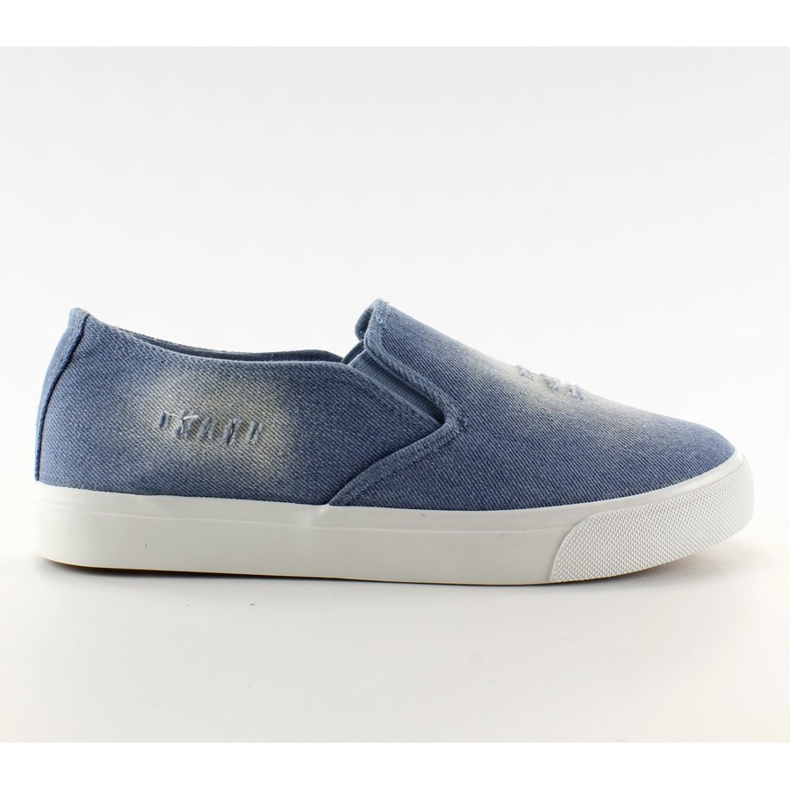 Jeans sneakers slip-on K-89 L. azul