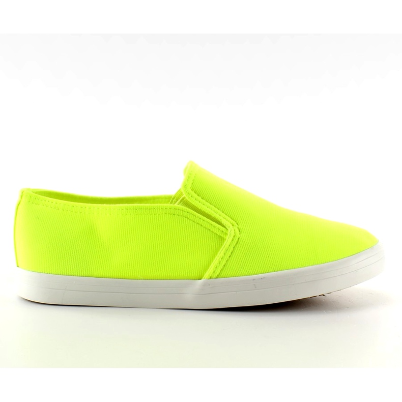 Sapatilhas slip-on material 1-98 Amarelo