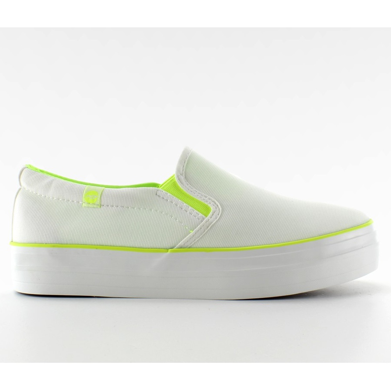 Slipony em sola dupla GF-41 White branco
