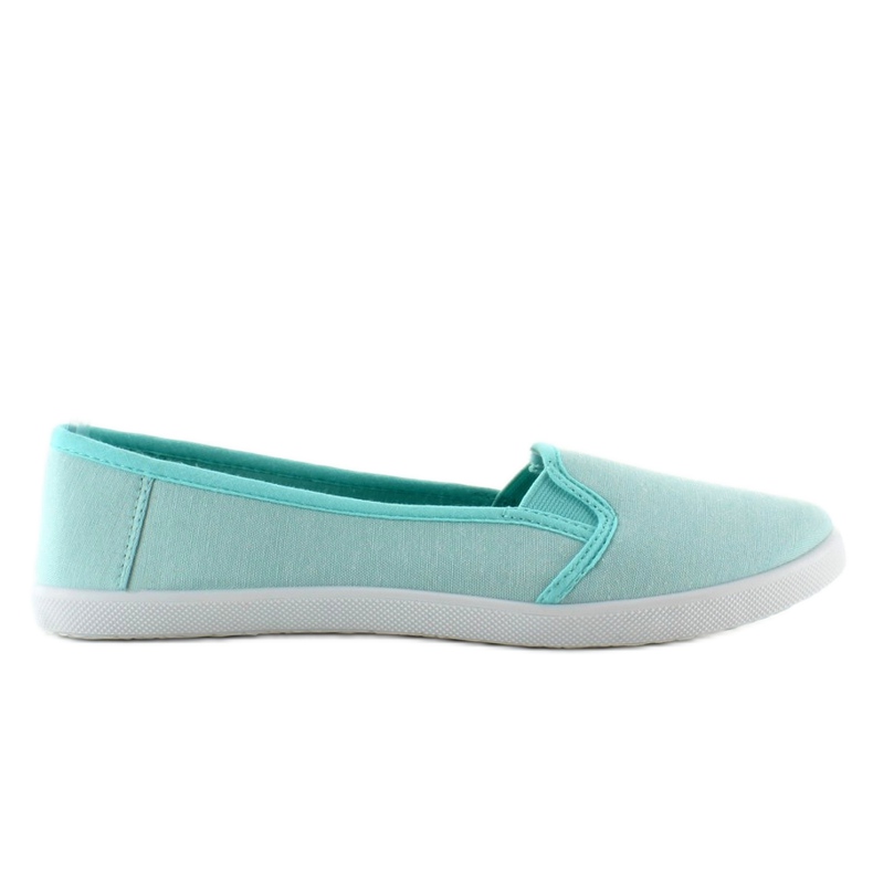 Tênis, lona slip-on C27-8 Azul
