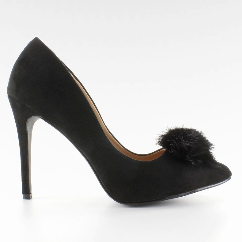 ZJ-06 pinos de borla preto