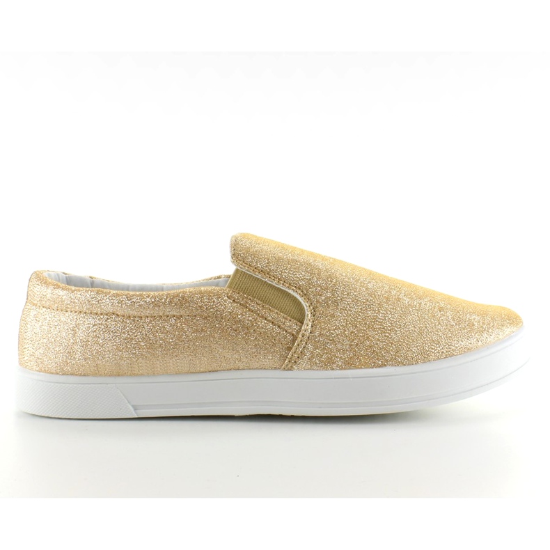 Chinelos iridescentes JX35 Gold dourado