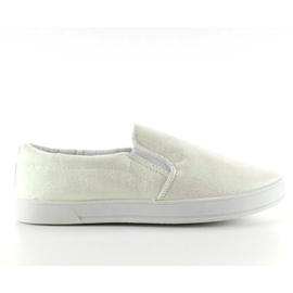 JX35 branco iridescente escorregadio JX35 branco iridescente escorregadio