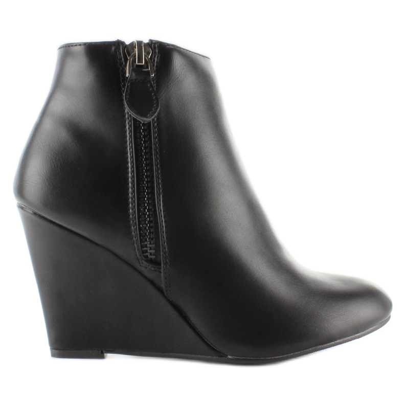 Botas de cunha C212 Preto