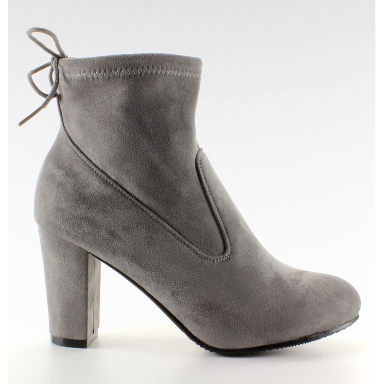 Botas com atacadores no tornozelo B18H-KB Cinza
