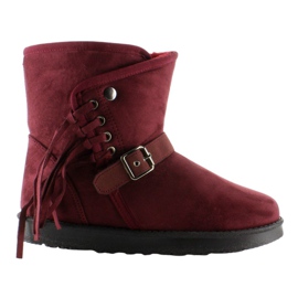 Emusy feminino com franjas K1661504 Burdeos vermelho