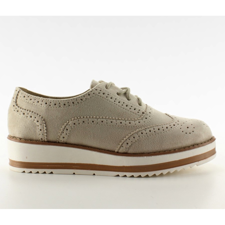 Mocassins na sola alta castanho