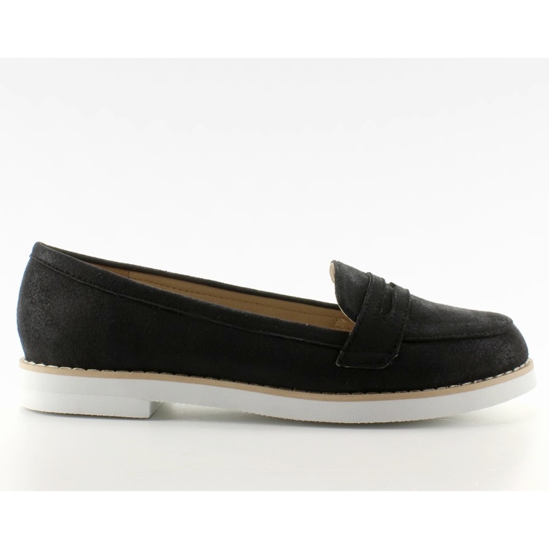 Mocassins Pastel para mulheres 7112 Preto