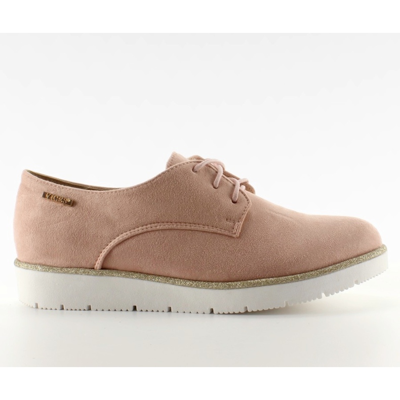 Mocassins na sola esportiva 7127 Pink rosa
