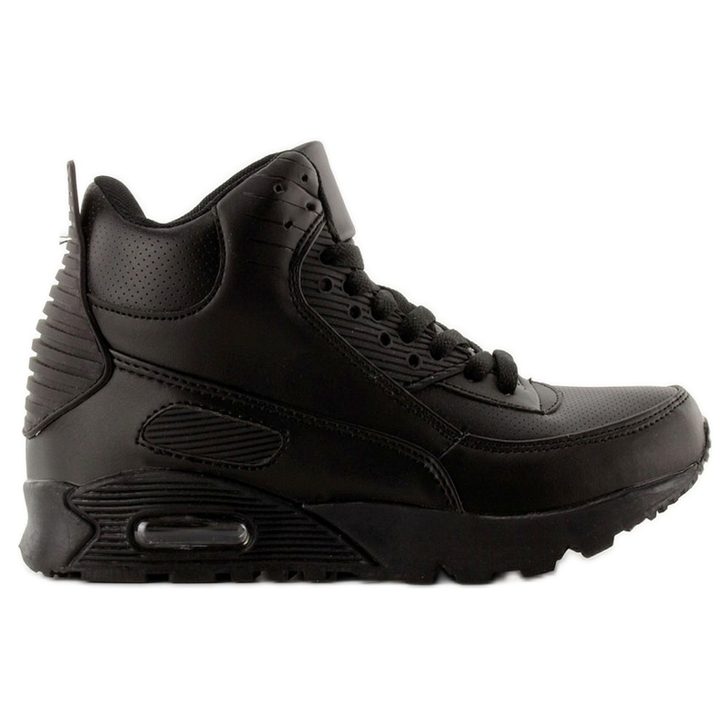 Tênis esportivo de cano alto B3701 preto