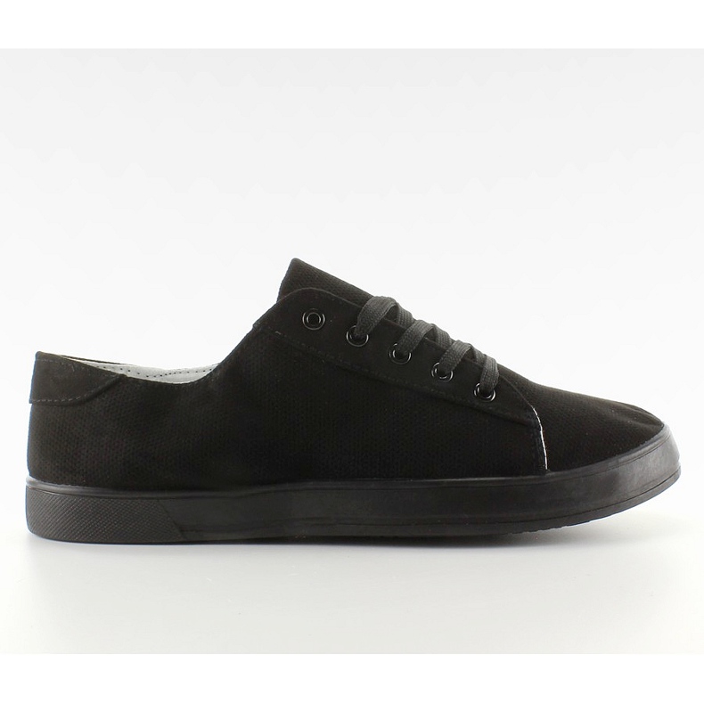 Tênis femininos em tecido B779 Black preto