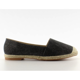 Alpercatas com dedos de linho JH23P Preto
