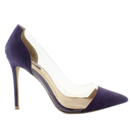 Pinos com lados transparentes 5049 Purpl roxo