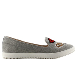 Lordsy com lábios e batom P-6 Grey cinza
