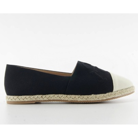 Esapdryle com letras pretas em relevo T267 preto castanho