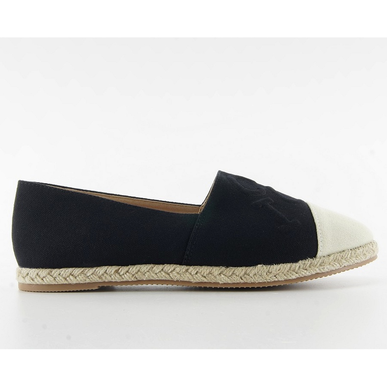 Esapdryle com letras pretas em relevo T267 preto castanho