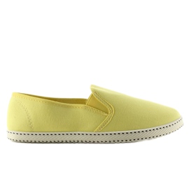 Tênis slip-on com fita 991-Y amarelo Tênis slip-on com fita 991-Y amarelo