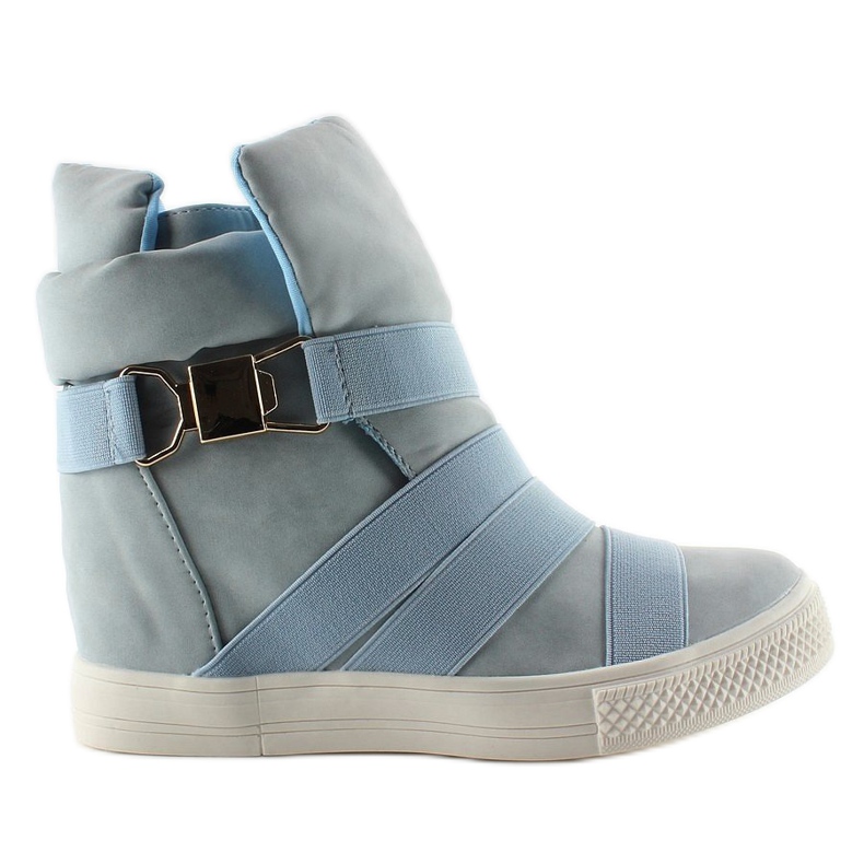 Tênis com listras de borracha AF24 Azul