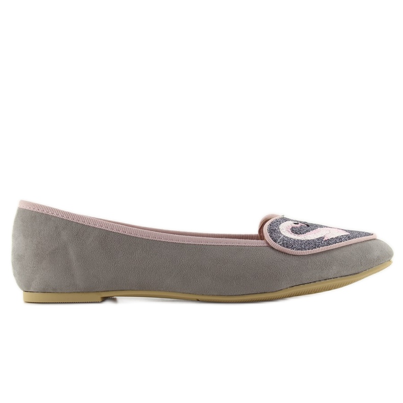 Lindas bailarinas flamingo 1180 cinza Lindas bailarinas flamingo 1180 cinza