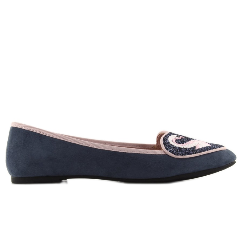 Lindas bailarinas flamingo 1180 navy azul