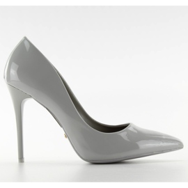 Liso envernizado Le03 saltos cinzentos cinza