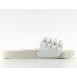 Abas com pulseira de borracha ts168-8 branco