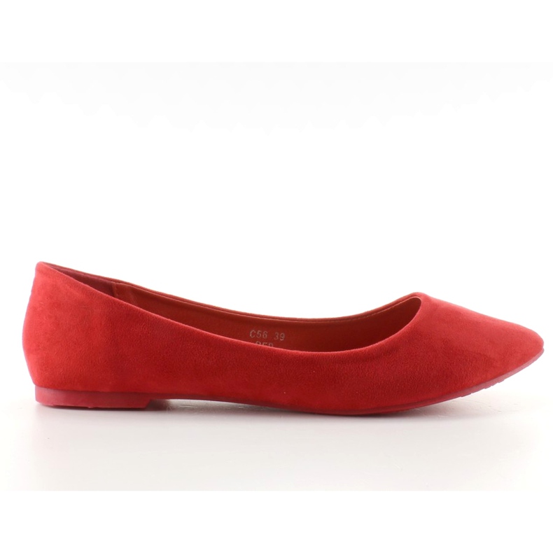 Bailarinas suaves, delicado Spitz C56 Red vermelho