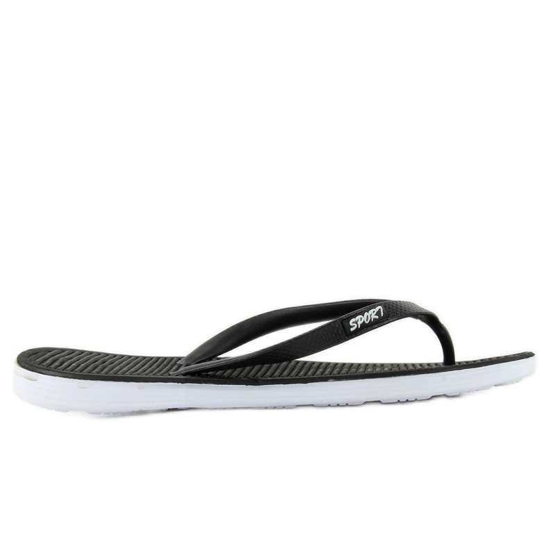 Chinelos de piscina pastel J1507 Preto