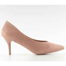 Saltos baixos ll-98p rosa