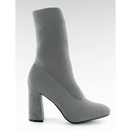 QQ-08 meias estilo estrela cinza QQ-08 meias estilo estrela cinza