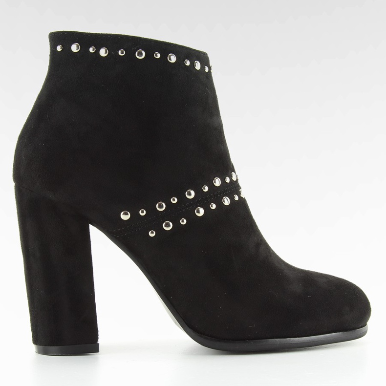 Preto preto de salto alto M275