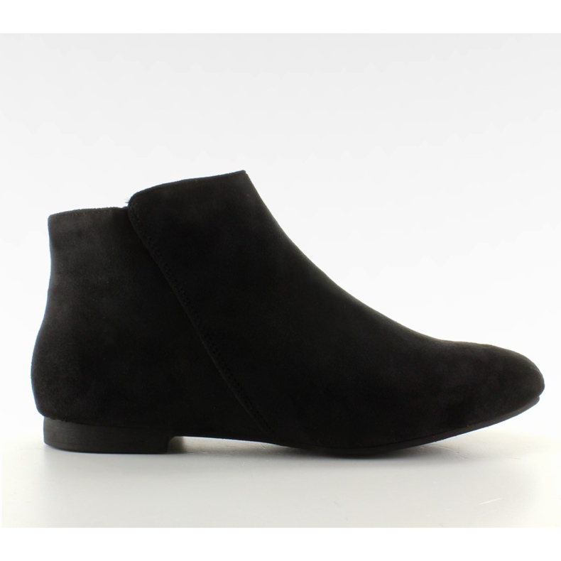 Botas de camurça 7-106 Preto