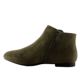 Botas de camurça 7-106 Verde Botas de camurça 7-106 Verde