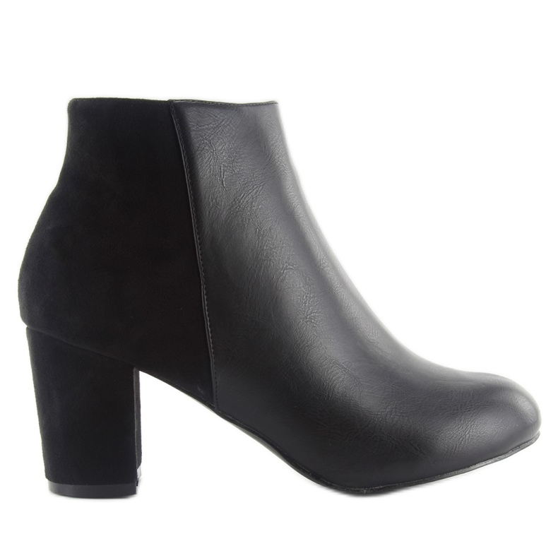 Botas femininas de salto alto tr-8h8597-1 preta preto