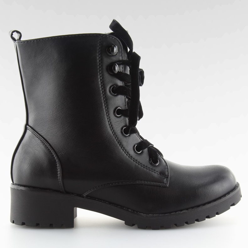 Botas pretas preto AB02-35 preto