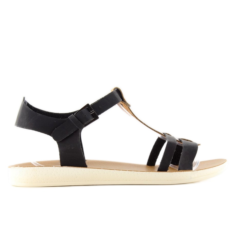 Sandálias com Tira Metálica 760 - Ii Gat preto
