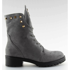 Botins cinzentos H99-17 cinza