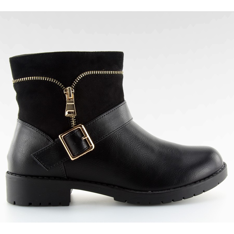 Botas das mulheres negras Y8561 preto