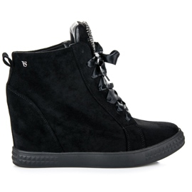 Vices New Collection Tênis amarrado com uma fita preto