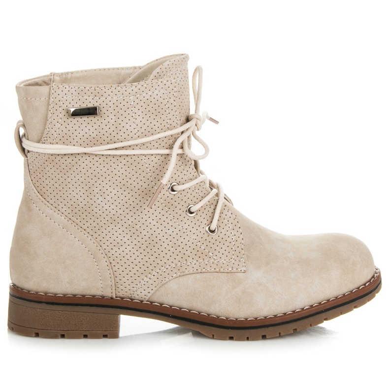 Juliet Botins bege com salto plano Juliet Botins bege com salto plano