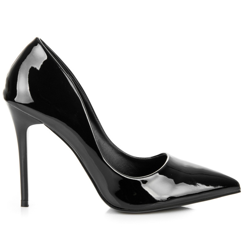 Seastar saltos laqueados pretos