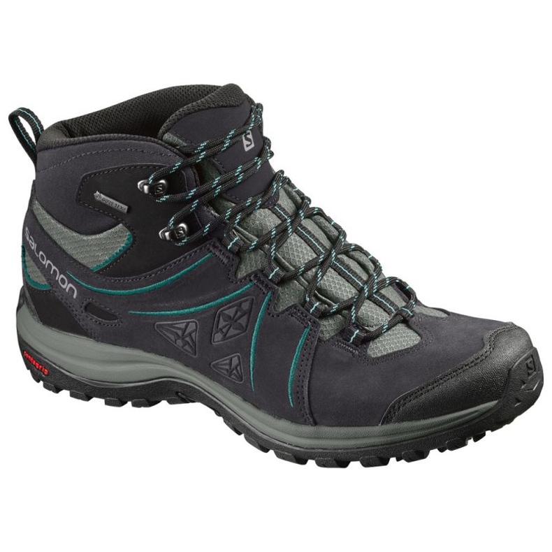 Tênis Salomon Ellipse 2 Mid trekking cinza preto