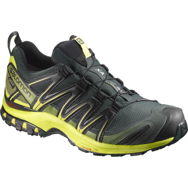 Tênis de corrida Salomon Xa Pro 3D Gtx amarelo verde
