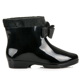 Botas de chuva com isolamento preto