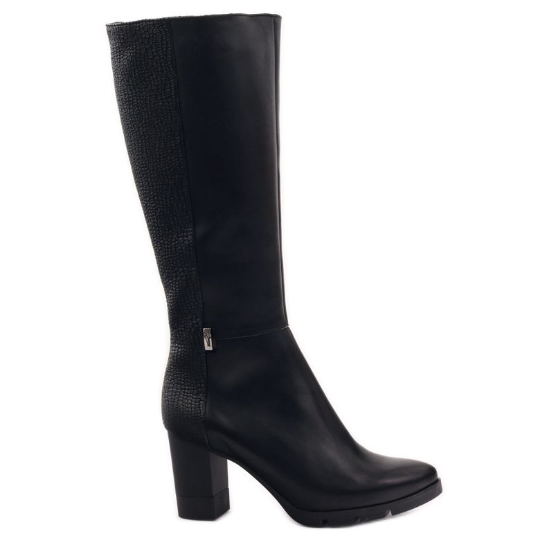 Botas pretas chiques Marco 737 preto