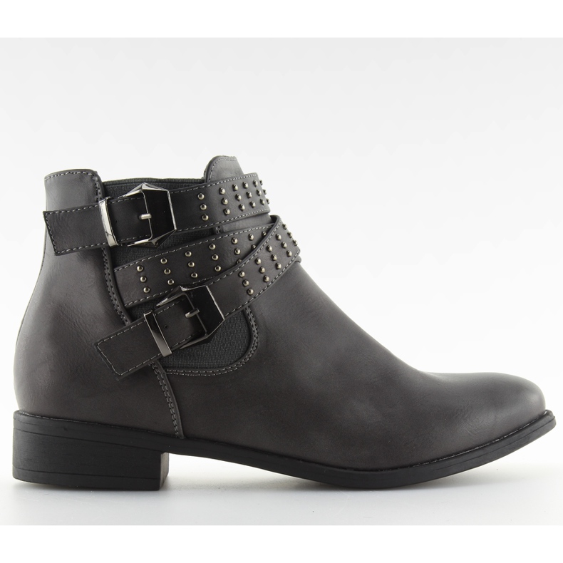 Botas Jodhpur cinza cinza pe153p cinza