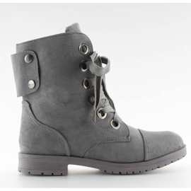 Botas de trabalho com atacadores cinzentos 8901 cinzento cinza Botas de trabalho com atacadores cinzentos 8901 cinzento cinza