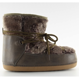 Lua de flocos de neve com pele marrom hw9501 Kaki