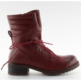 Botas Borgonha 9560 Vinho multicolorido vermelho