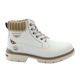 McKey Botas de inverno com atacadores 400 branco
